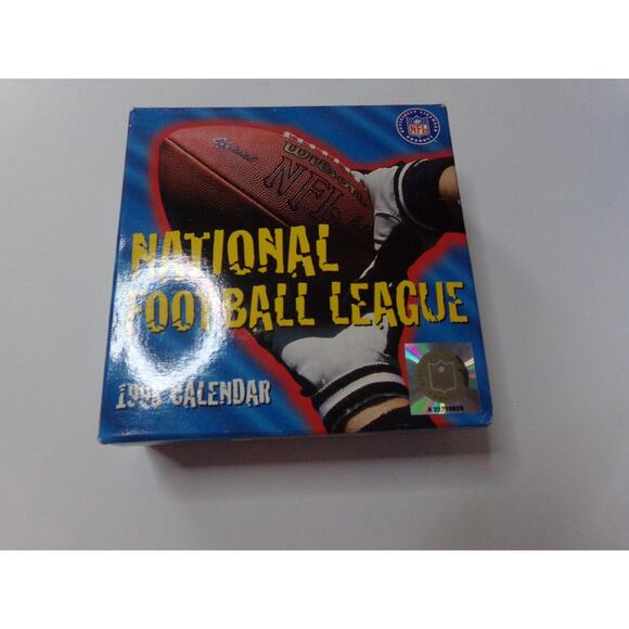 Vintage 1998 National Football League tear off calendar New‎ in Box - Picture 1 of 2